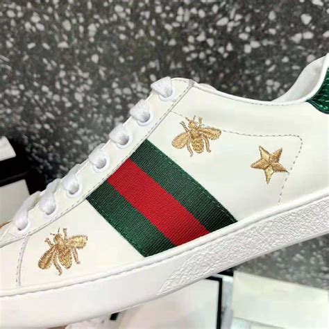 gucci ace bees and stars|gucci ace sneakers bee review.